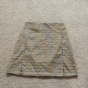 cute brady melville yellow skirt